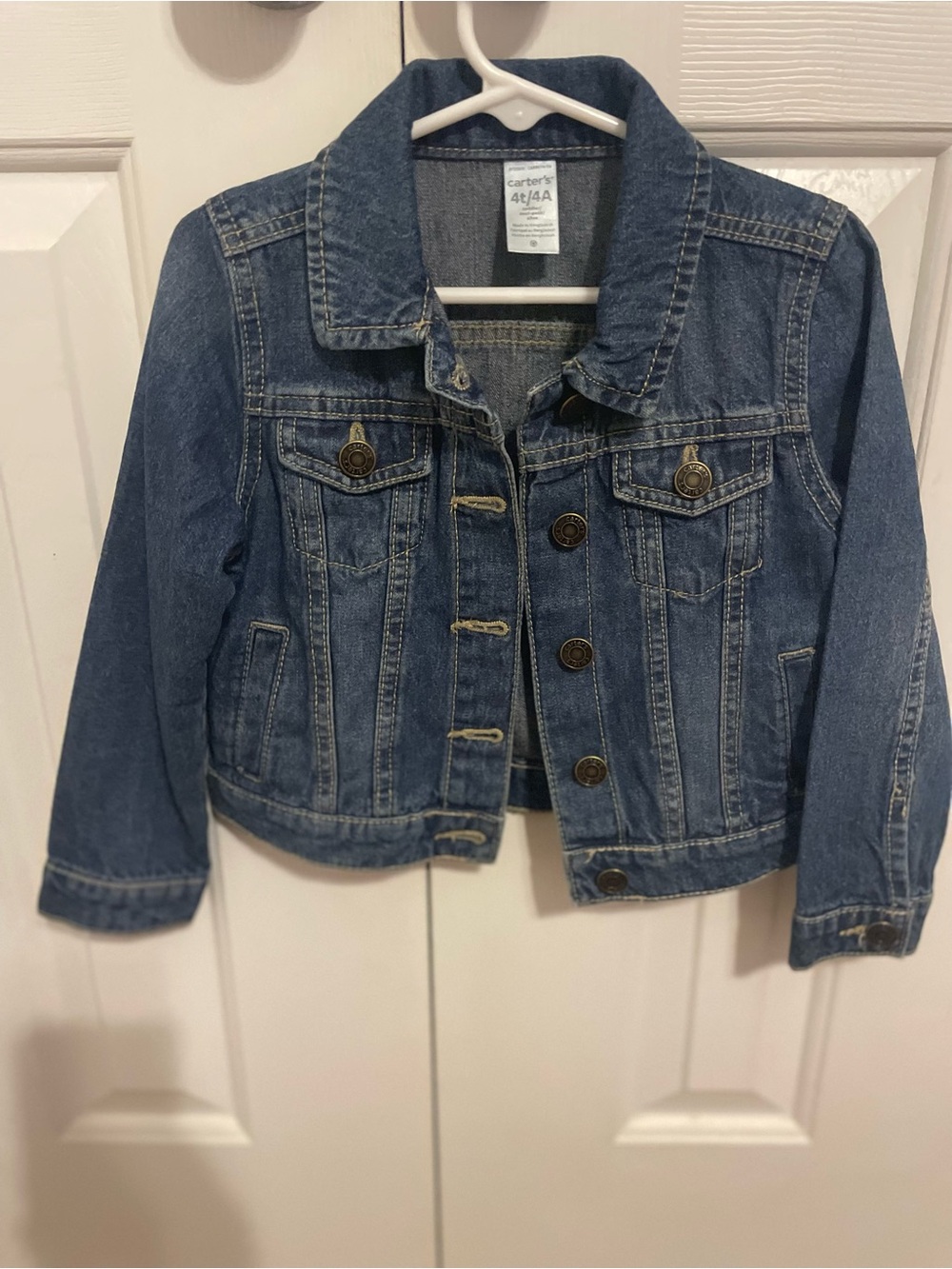 Carter's Medium Blue Denim Jacket for Kids